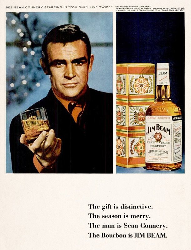 Sean Connery for Jim Beam, 1966